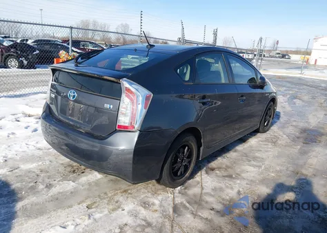 2012 Toyota Prius Four from USA, damaged, VIN JTDKN3DU0C1523560